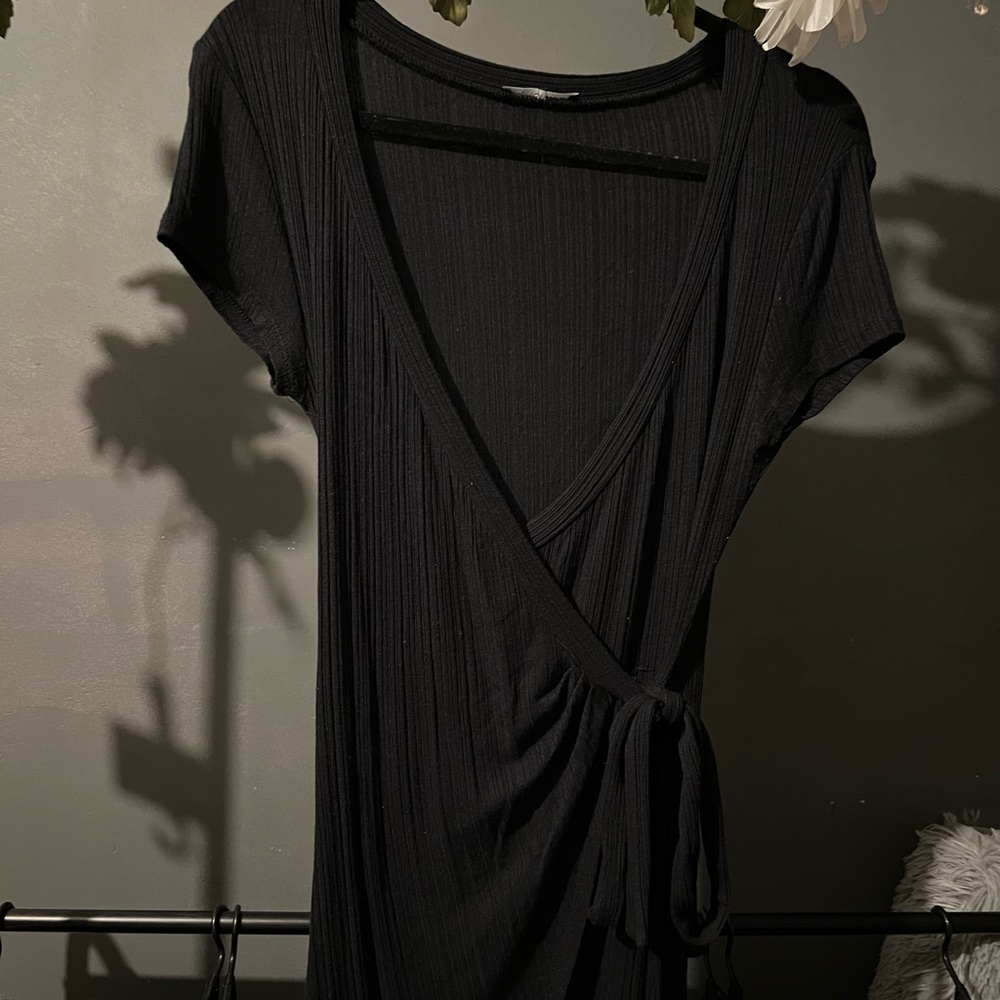 Fashion Nova | Faux tie around dress